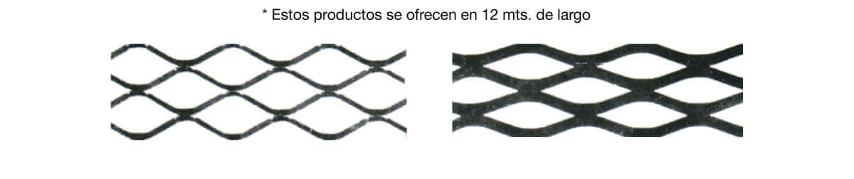 metal desplegado en rollos